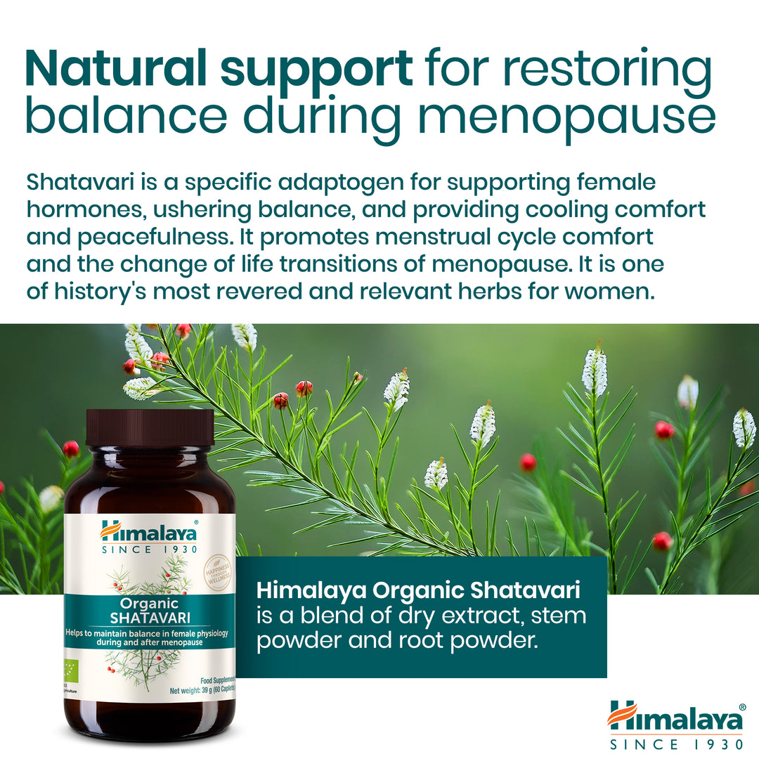 Himalaya Bio Shatavari 60 Tabletten