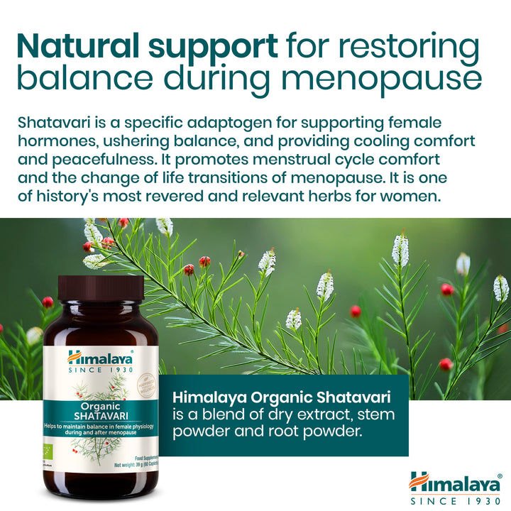 Himalaya Bio Shatavari 60 Tabletten