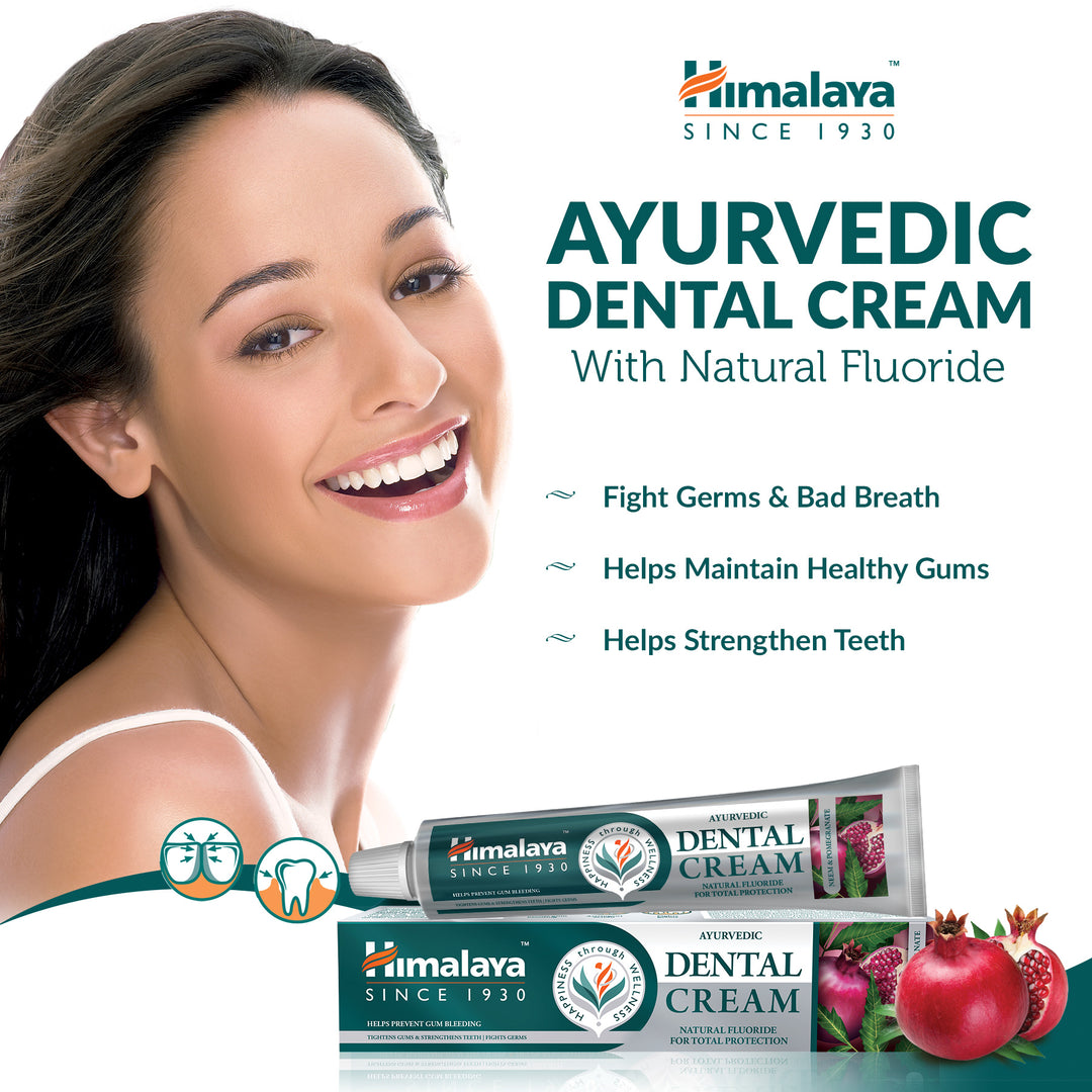 Himalaya Ayurvedische Zahnpasta – Neem &amp; Granatapfel – 100 g