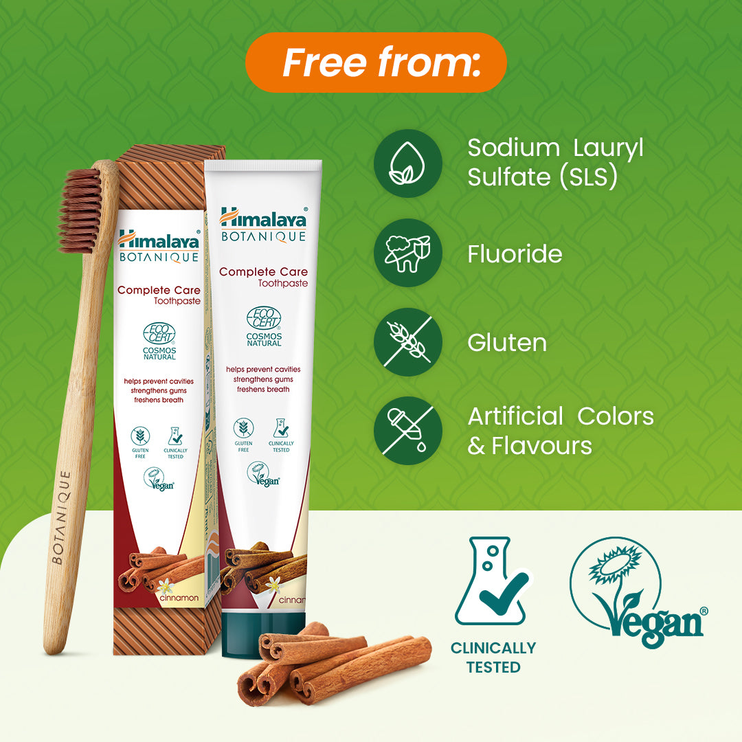 Himalaya Botanique Complete Care Zahnpasta – Zimt 75 ml
