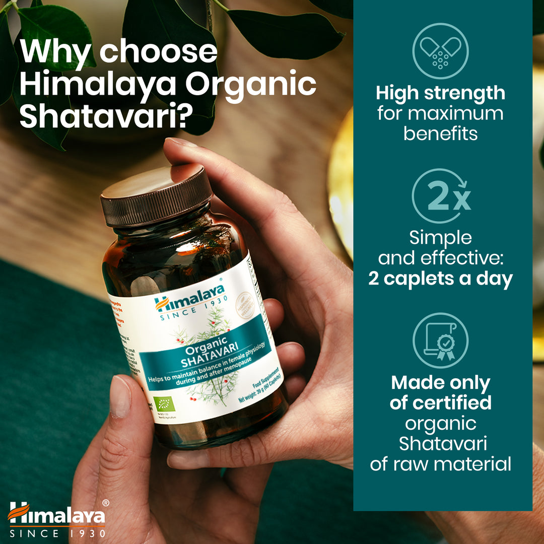 Himalaya Bio Shatavari 60 Tabletten