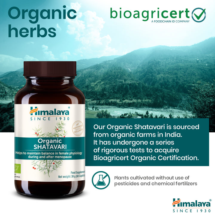 Himalaya Bio Shatavari 60 Tabletten