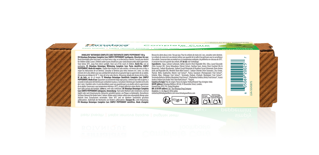 Himalaya BOTANIQUE Pasta do zębów Complete Care – Simply Peppermint – 150g