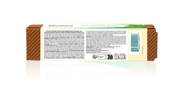 Himalaya BOTANIQUE Pasta do zębów Complete Care – Simply Peppermint – 150g