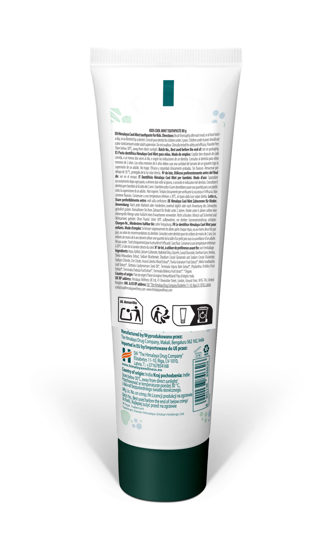 Himalaya Kids Cool Mint Zahnpasta – 80 g
