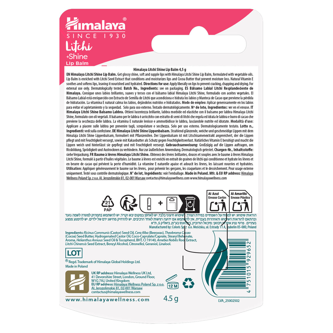 Himalaya Litschi Shine Lippenbalsam 4,5g