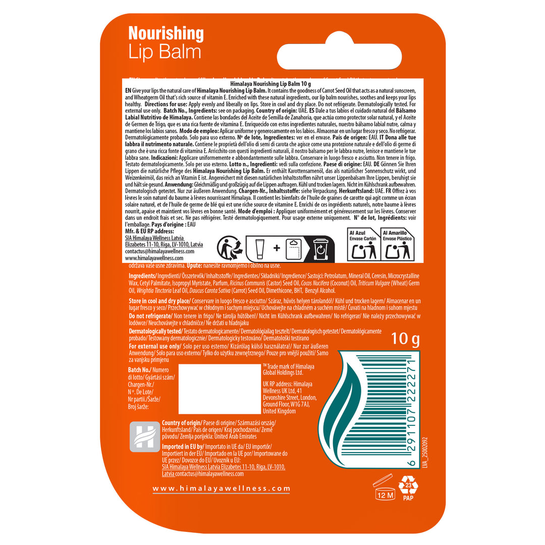 Himalaya Odżywczy balsam do ust – 10 g