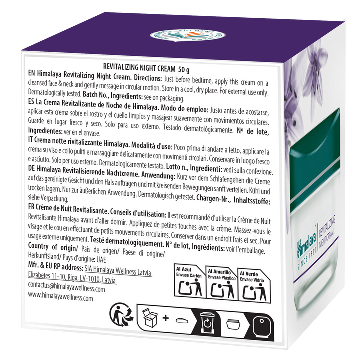 Himalaya Rewitalizujący Krem na Noc - 50g