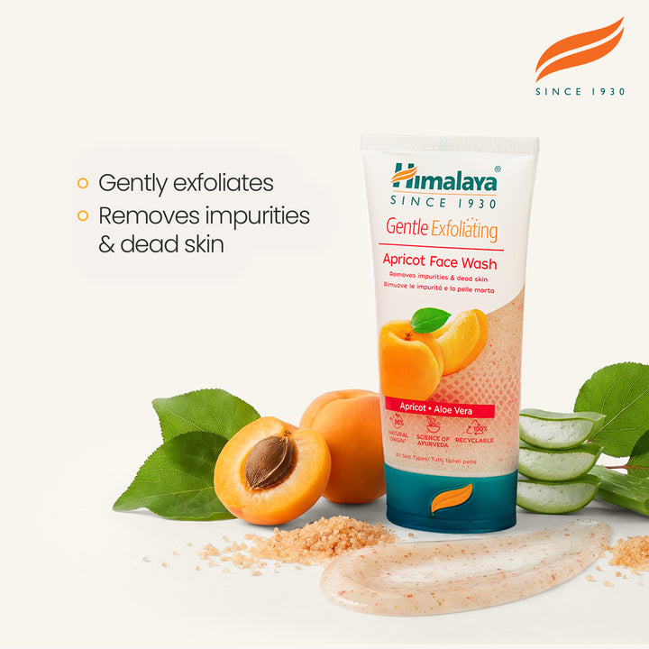 Himalaya Sanftes Peeling-Gesichtswaschgel mit Aprikose - 150ml