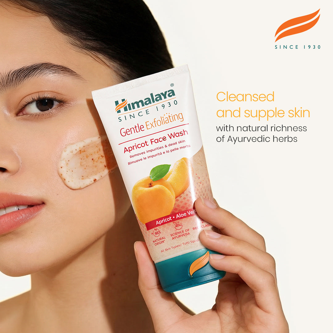 Himalaya Sanftes Peeling-Gesichtswaschgel mit Aprikose - 150ml