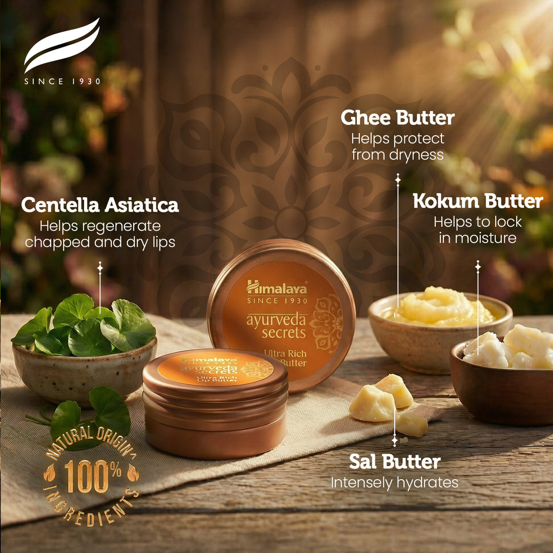 Himalaya AYURVEDA SECRETS ULTRA BOGATE MASŁO DO UST