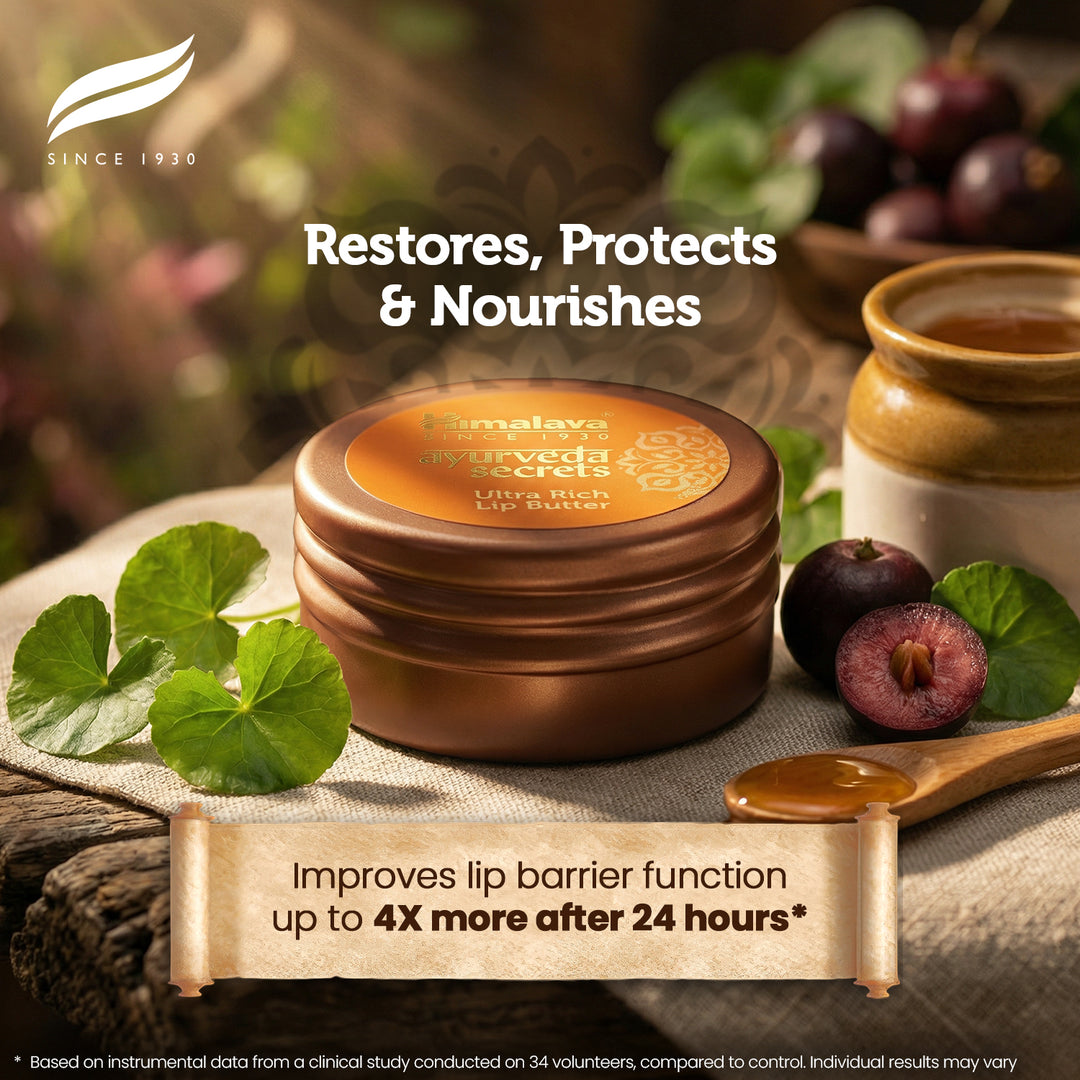 Himalaya AYURVEDA SECRETS ULTRA BOGATE MASŁO DO UST