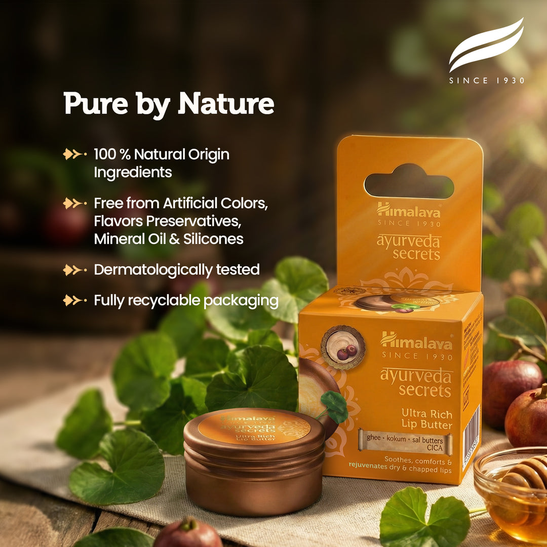 Himalaya AYURVEDA SECRETS ULTRA BOGATE MASŁO DO UST