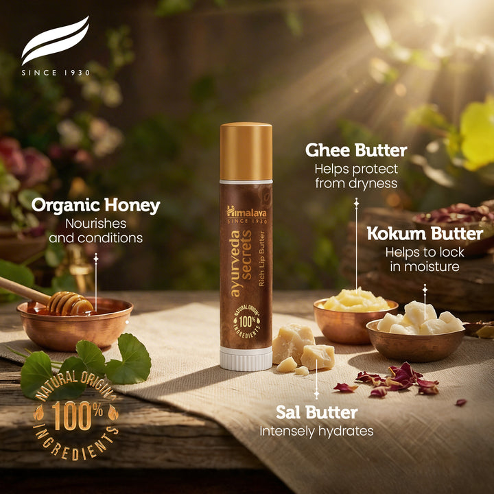 Himalaya AYURVEDA SECRETS REICHHALTIGE LIPPENBUTTER
