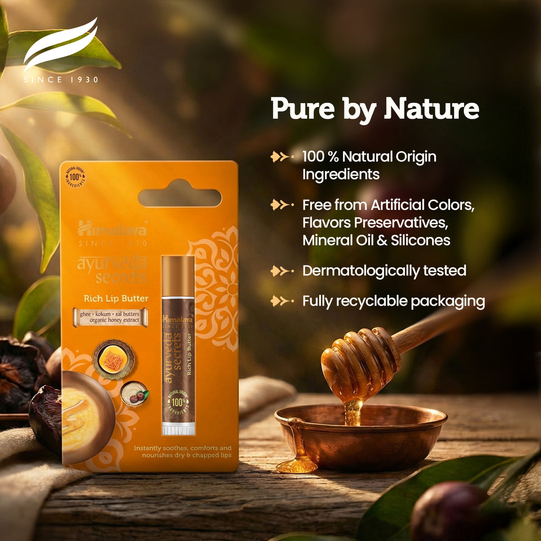 Himalaya AYURVEDA SECRETS REICHHALTIGE LIPPENBUTTER