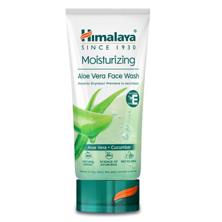 Himalaya Nawilżający Żel do Mycia Twarzy Aloes – 150ml