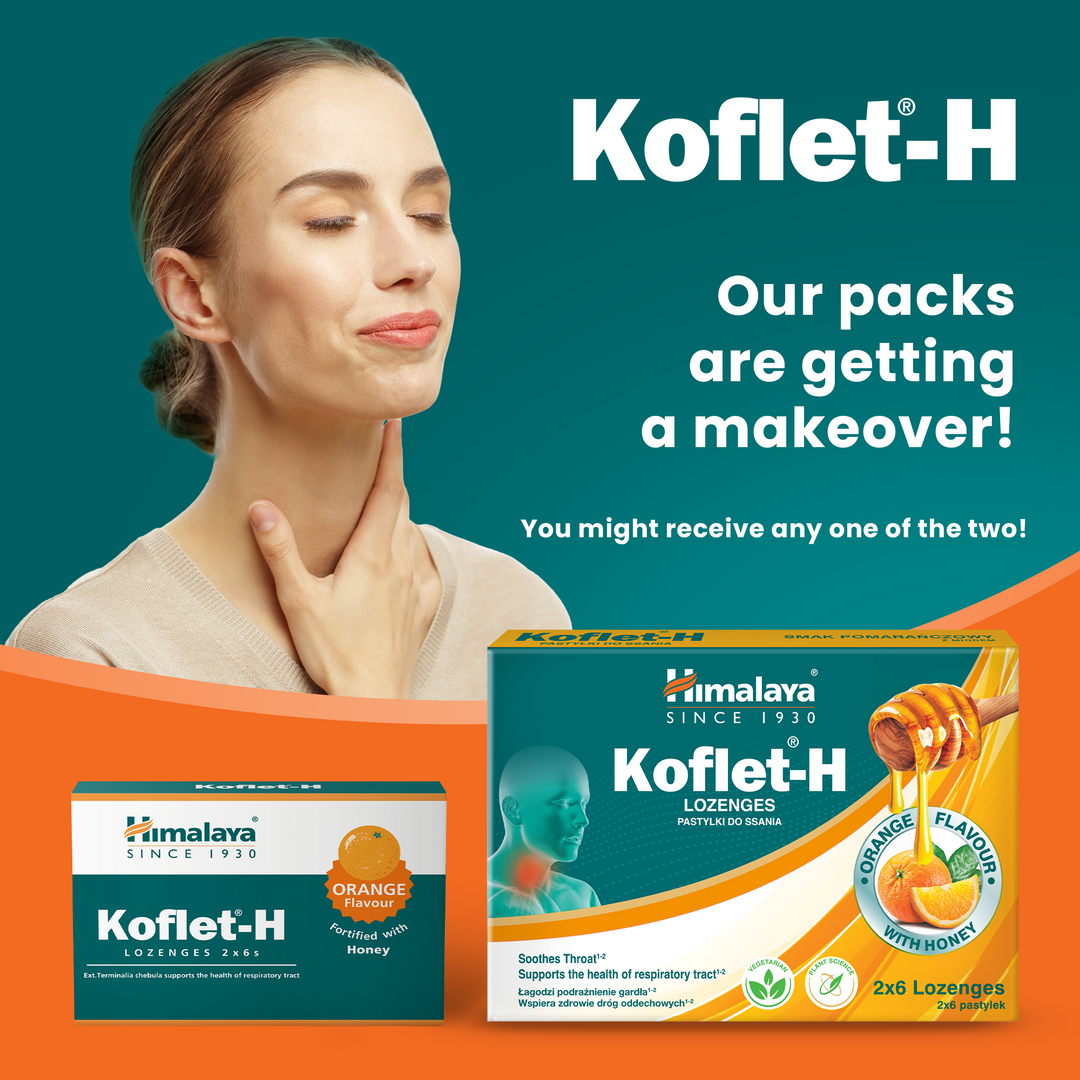 Himalaya Koflet-H Orange - Pastylki do ssania 2x6s