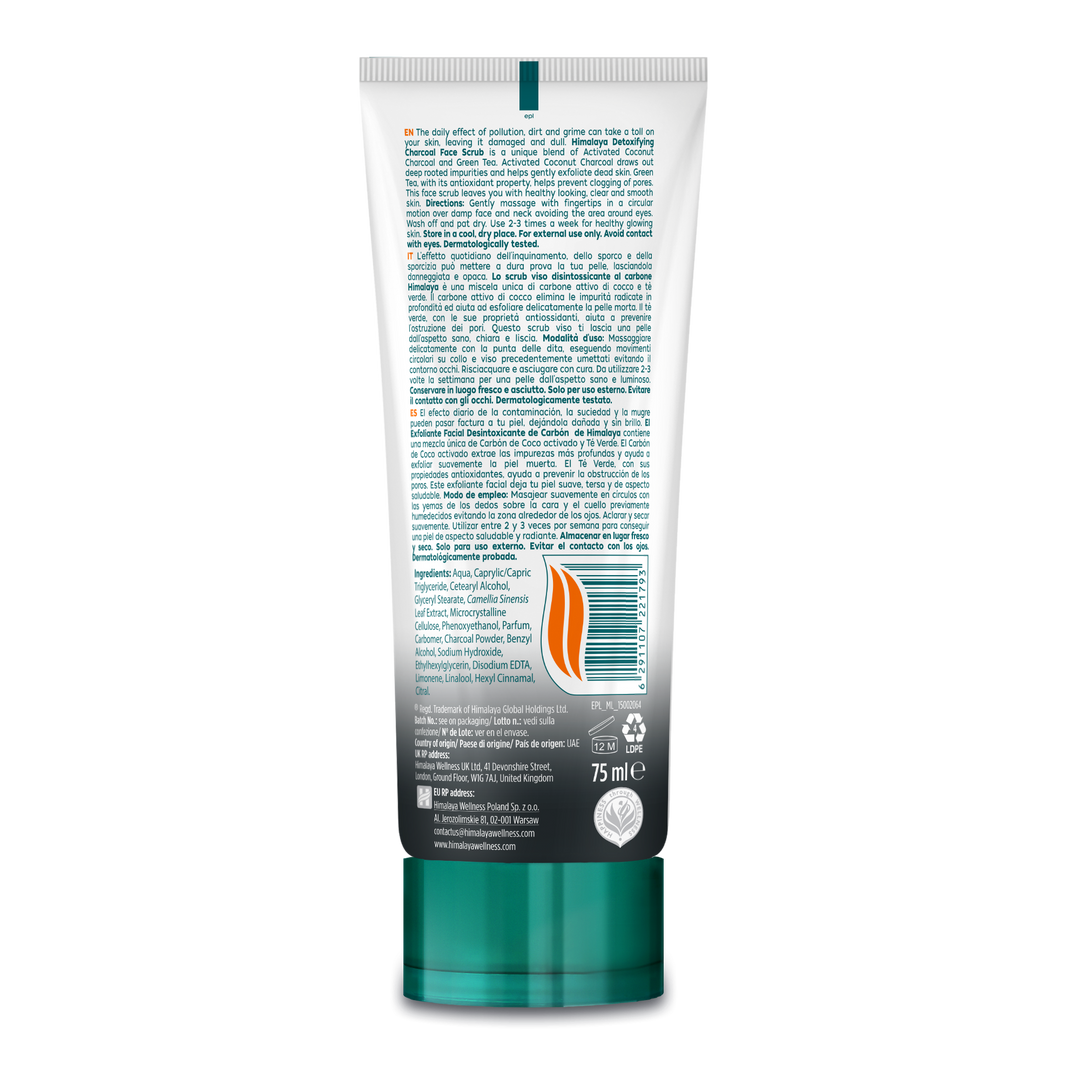 Himalaya Detoxifizierendes Holzkohle Peeling - 75ml