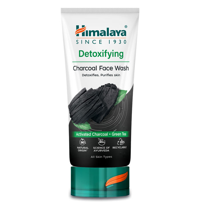 Himalaya Detoxifying Gesichtsreiniger mit Aktivkohle &amp; Grüntee - 150 ml