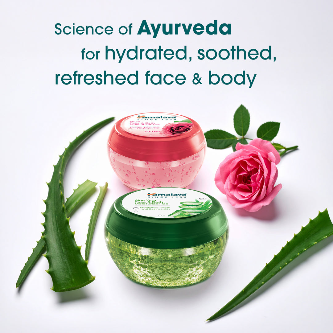 Himalaya Rose Gesichts- &amp; Körper Feuchtigkeitsgel – 300ml