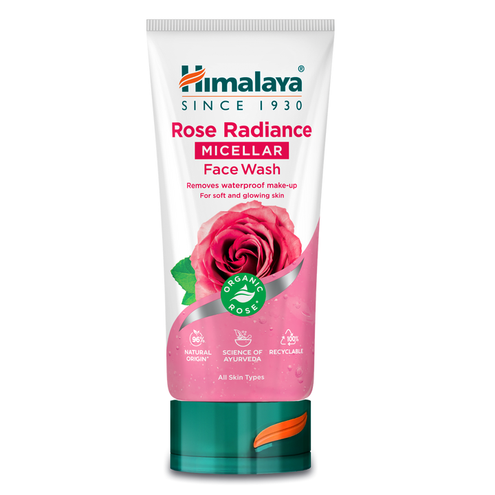 Himalaya Rose Radiance Micelarny Żel do Mycia Twarzy - 150ml
