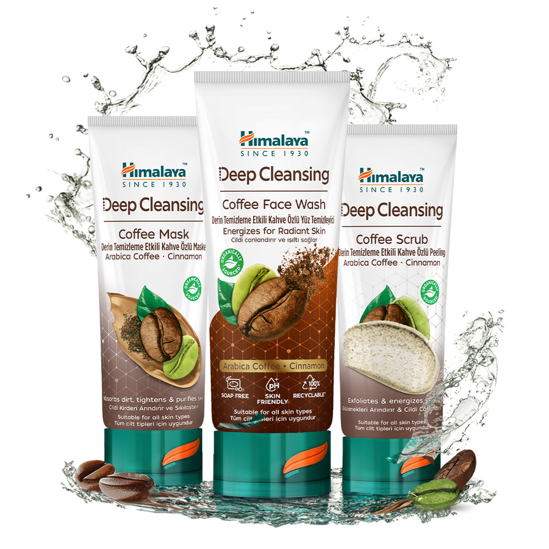 Himalaya Deep Cleansing Coffee Gesichts-Peeling - 75 ml