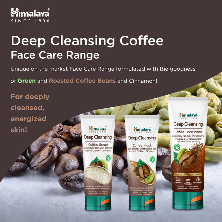 Himalaya Głęboko Oczyszczająca Kawowa Maseczka do Twarzy - 75ml
