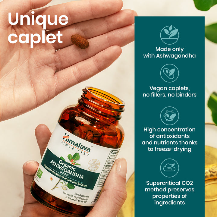 Himalaya Organic Ashwagandha (Żeńszeń Indyjski)