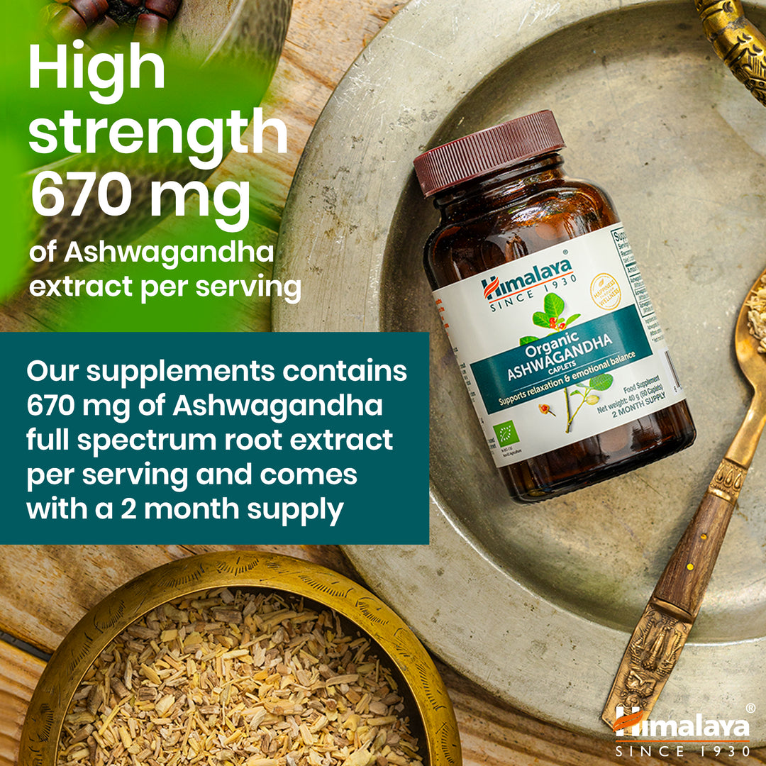 Himalaya Organic Ashwagandha (Żeńszeń Indyjski)