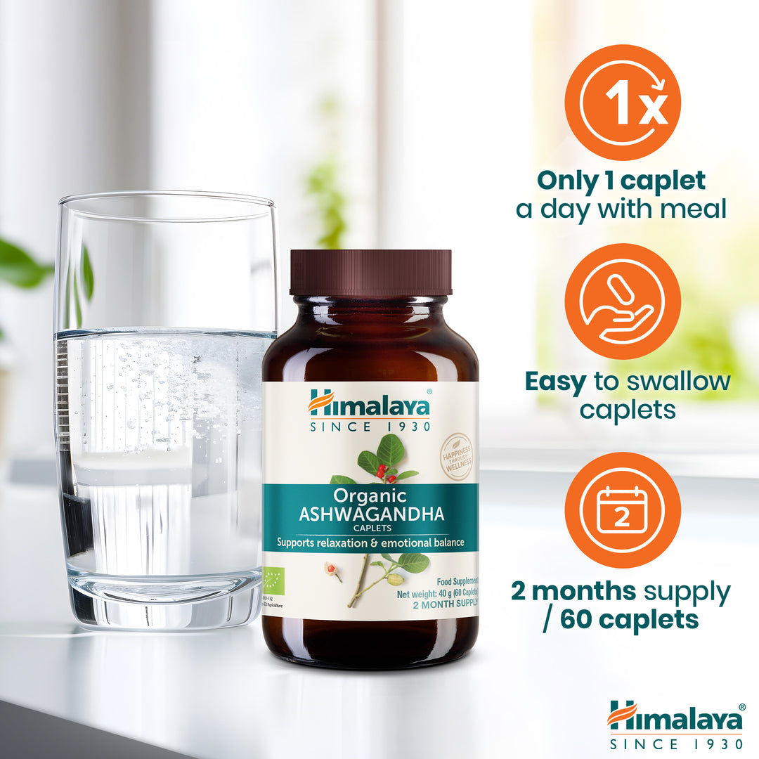Himalaya Organic Ashwagandha (Żeńszeń Indyjski)