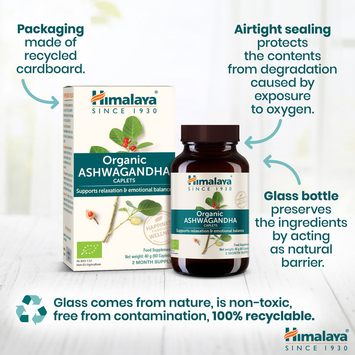 Himalaya Organic Ashwagandha (Żeńszeń Indyjski)
