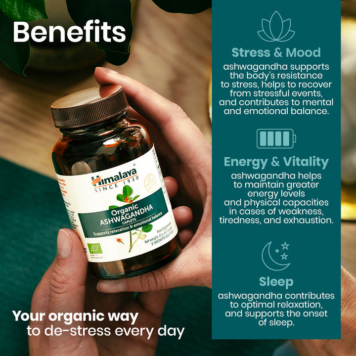 Himalaya Organic Ashwagandha (Żeńszeń Indyjski)