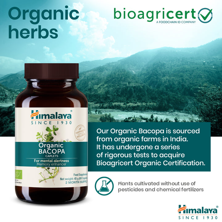 Himalaya Bio Bacopa (Brahmi)