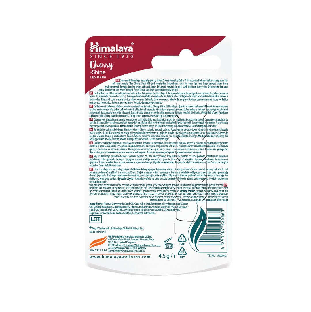 Himalaya Cherry Shine Lippenbalsam, 4,5g