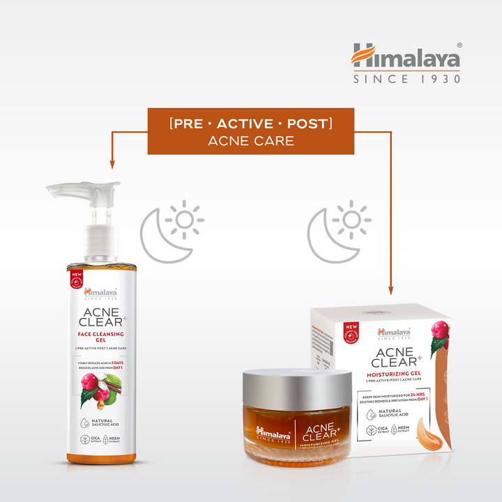 Himalaya Acne Clear+ Nawilżający Żel