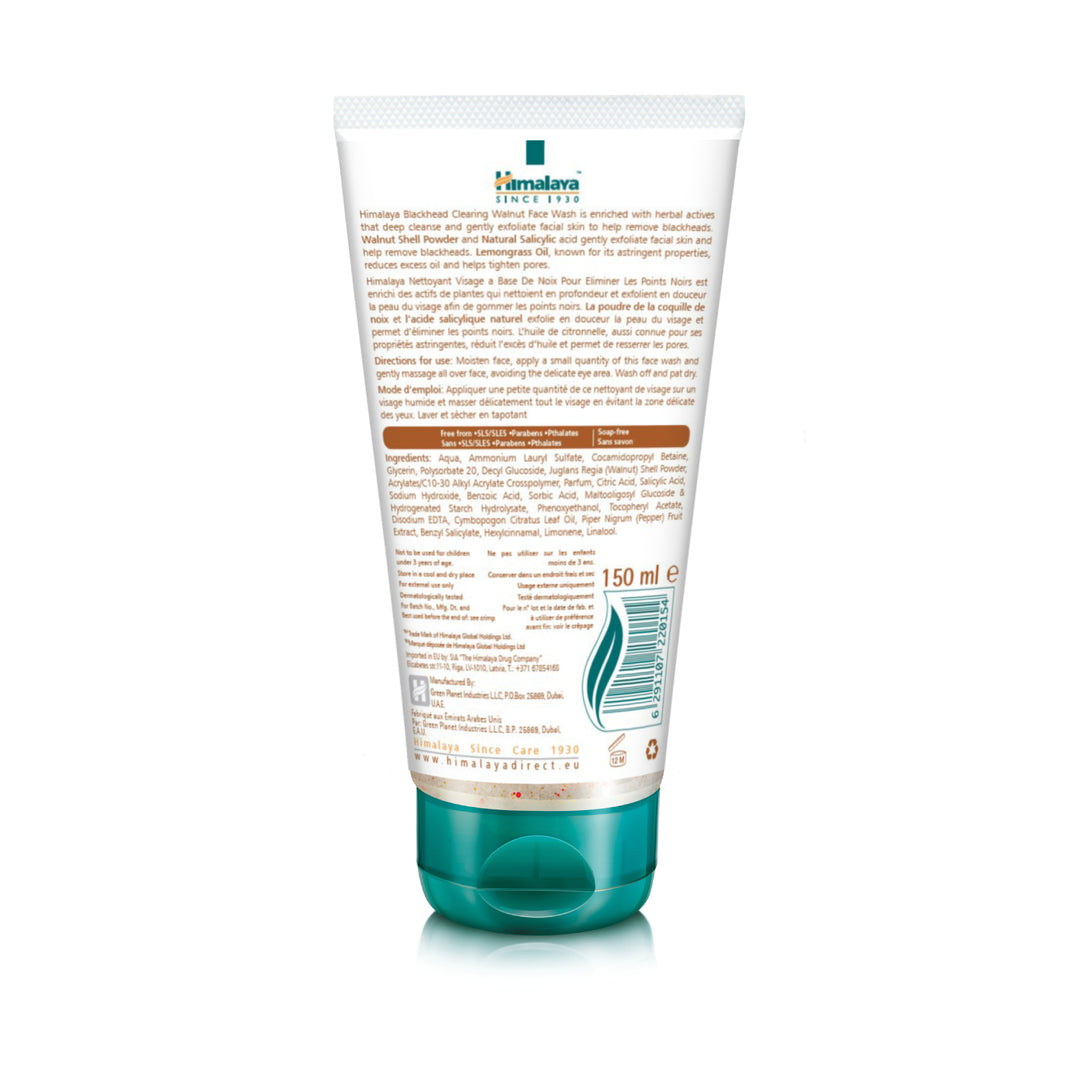 Himalaya Mitesser Peeling Walnuss Waschgel - 150 ml