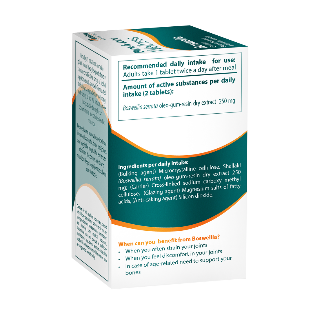 Himalaya Bone &amp; Joint Wellness Boswellia - 60 tabletek