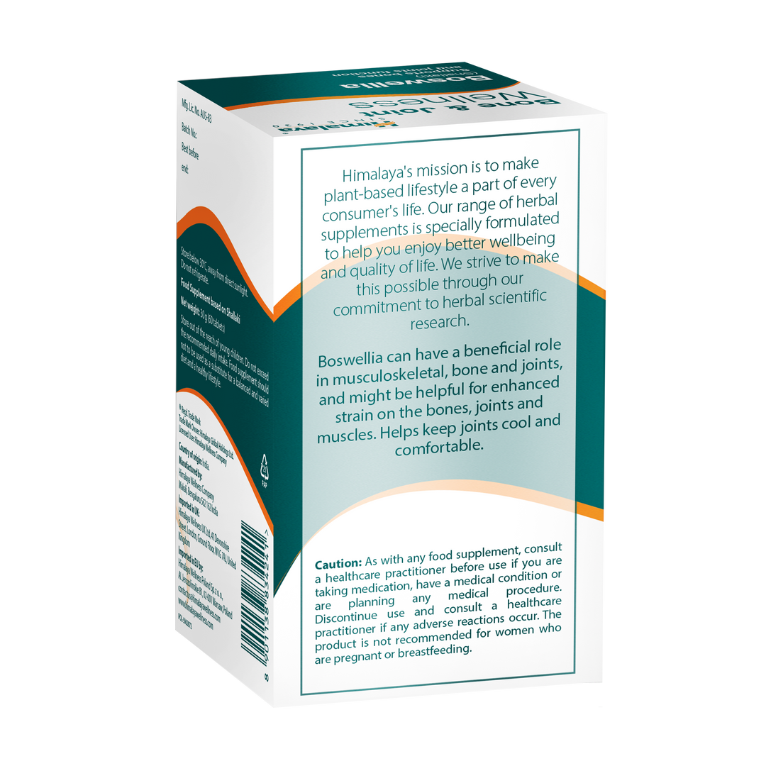 Himalaya Bone &amp; Joint Wellness Boswellia - 60 tabletek