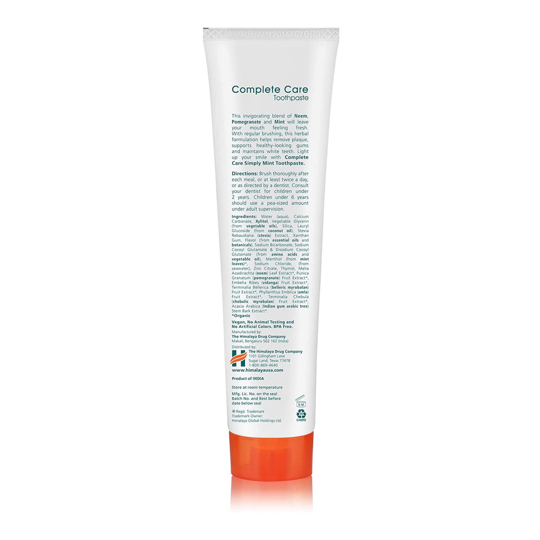 Himalaya BOTANIQUE Zahnpasta Rundumschutz – Simply Minze