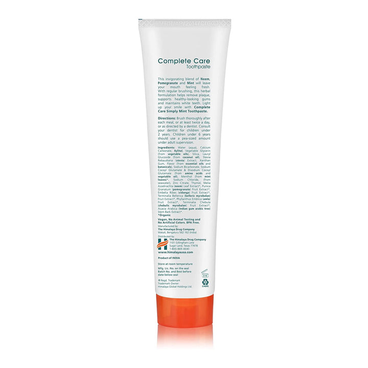 Himalaya BOTANIQUE Zahnpasta Rundumschutz – Simply Minze