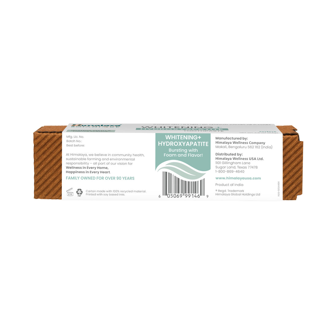 Himalaya Botanique Whitening + Hydroxyapatite Toothpaste - Mint 113g