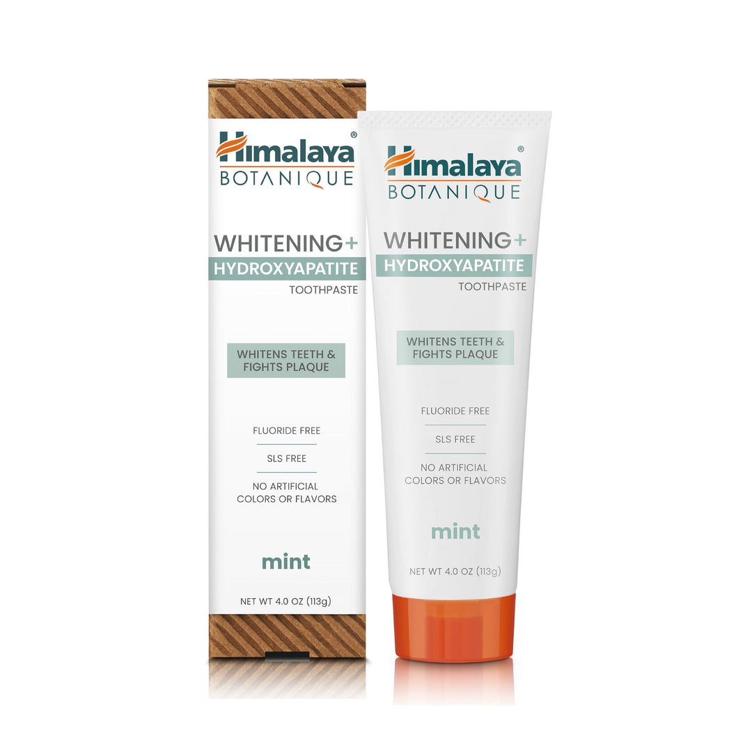 🎁 Himalaya Botanique wybielająca pasta do zębów z hydroksyapatytem – mięta 113g (100% zniżki)