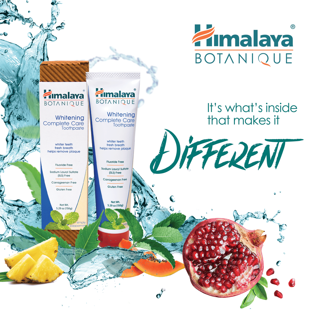 Himalaya BOTANIQUE Whitening Complete Care Zahnpasta - Simply Peppermint - 150g