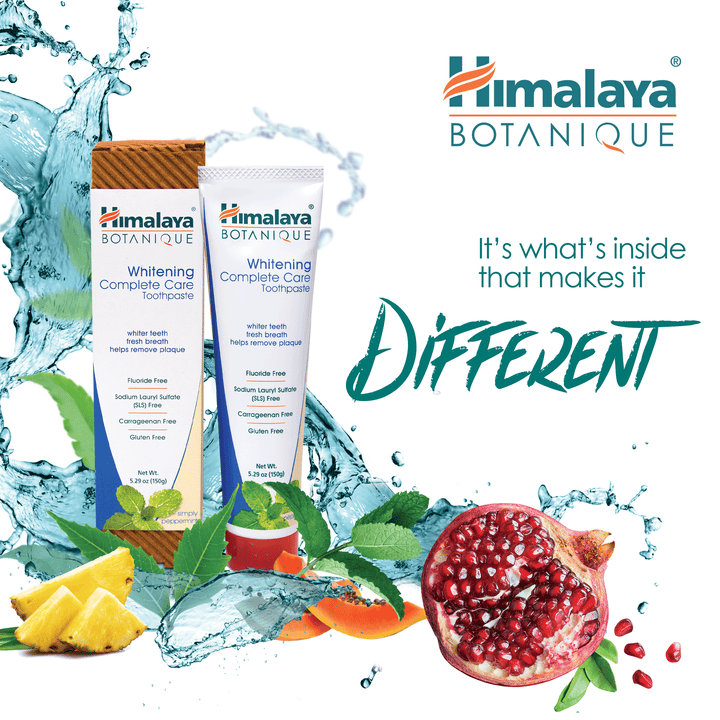 Himalaya BOTANIQUE Whitening Complete Care Zahnpasta - Simply Peppermint - 150g