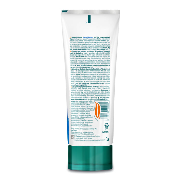 Himalaya Brightening Vitamin C Heidelbeer-Gesichtswaschgel