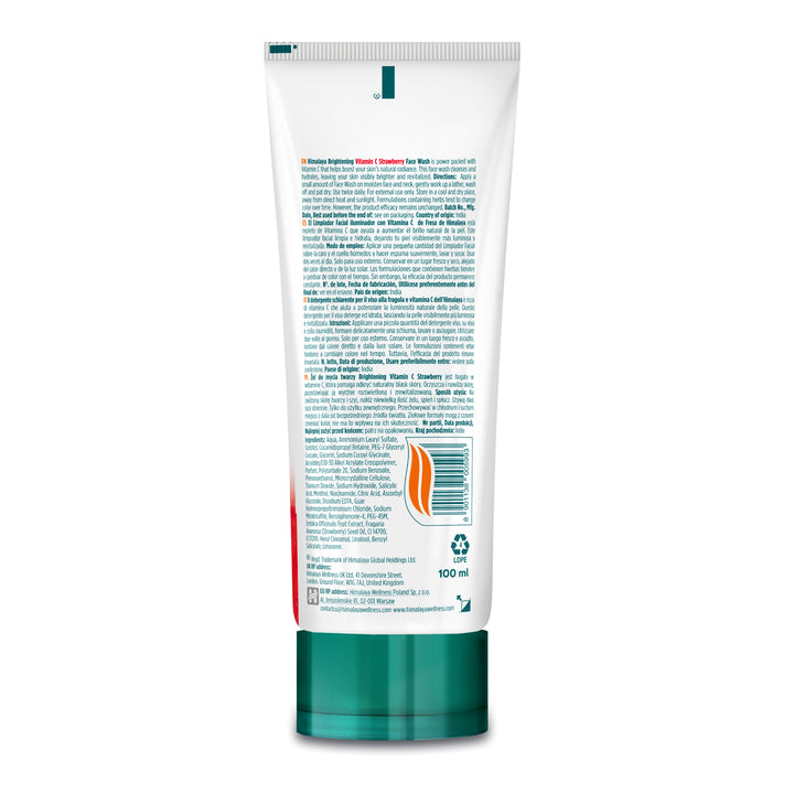 Himalaya aufhellendes Vitamin C Erdbeer-Gesichtswaschmittel