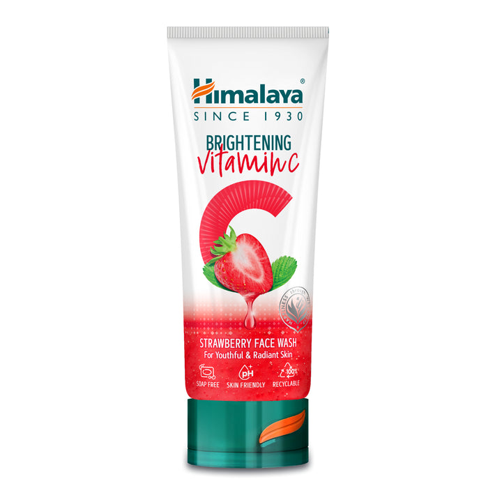 Himalaya aufhellendes Vitamin C Erdbeer-Gesichtswaschmittel