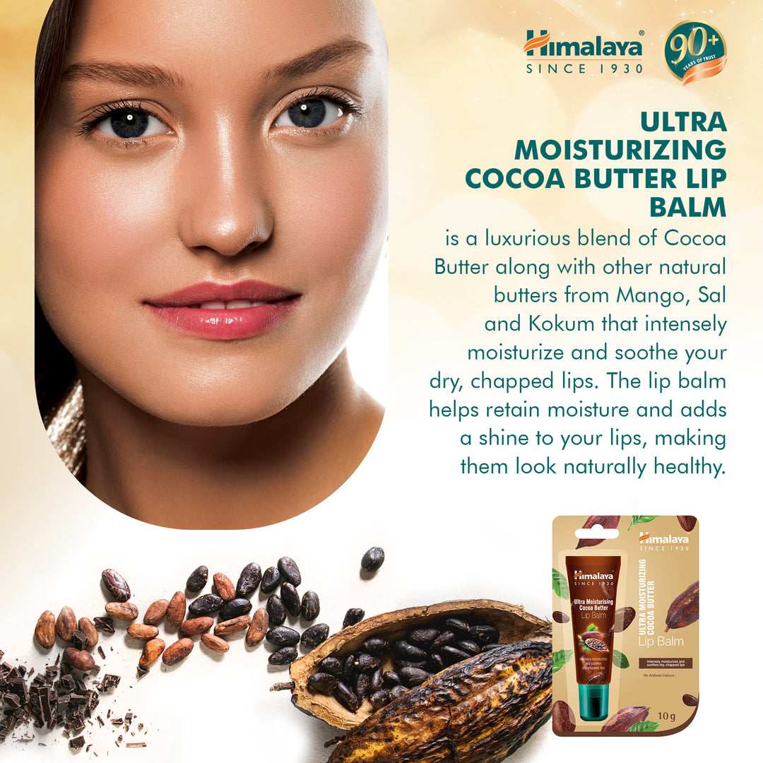 Himalaya Ultra Moisturizing Kakaobutter Lippenbalsam - 10g