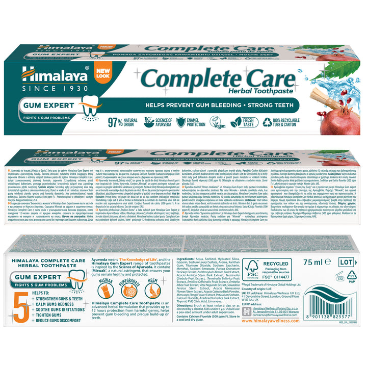 Himalaya Gum Expert Kräuterzahnpasta – Rundumschutz – 75 ml