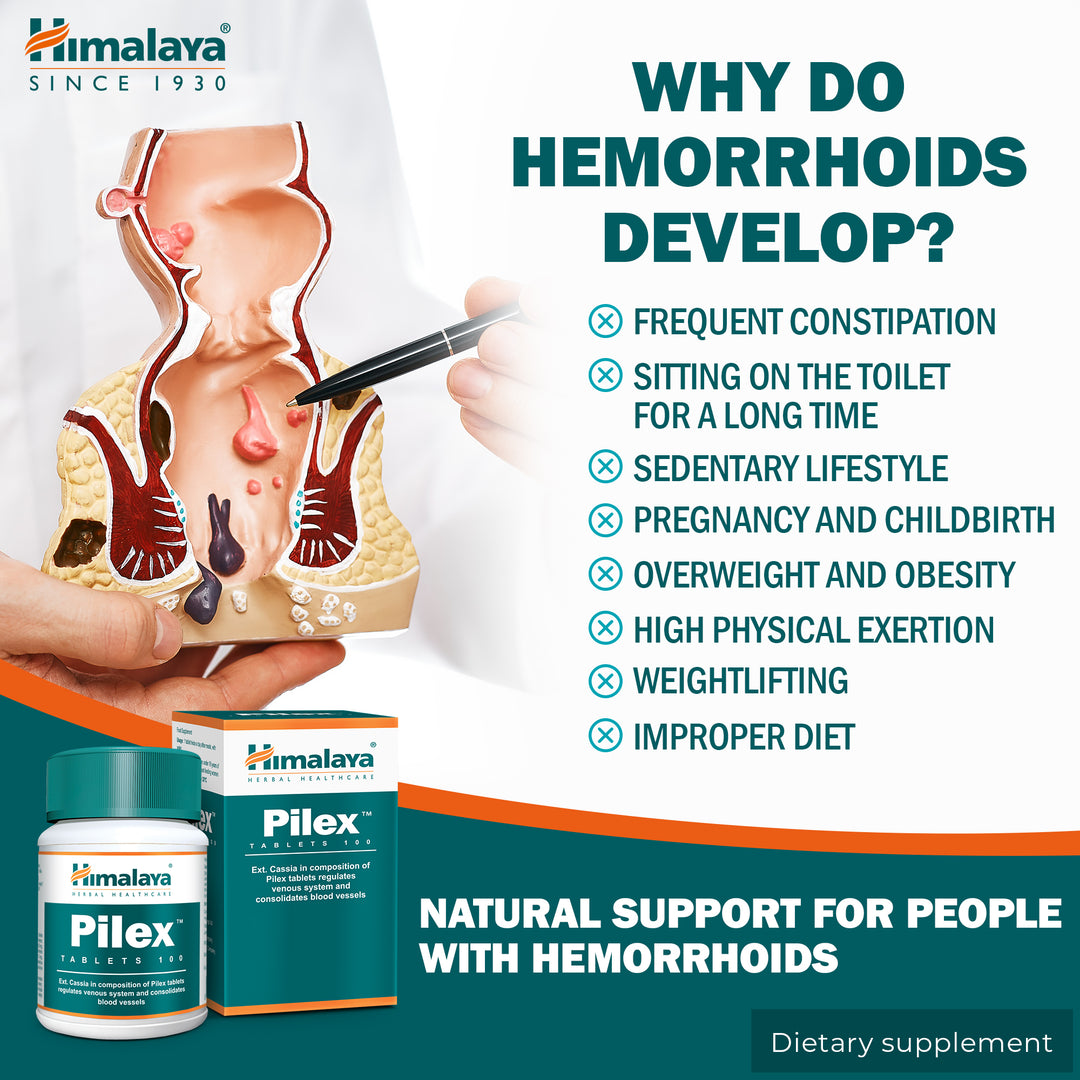 Himalaya Pilex - 100 Tabletten